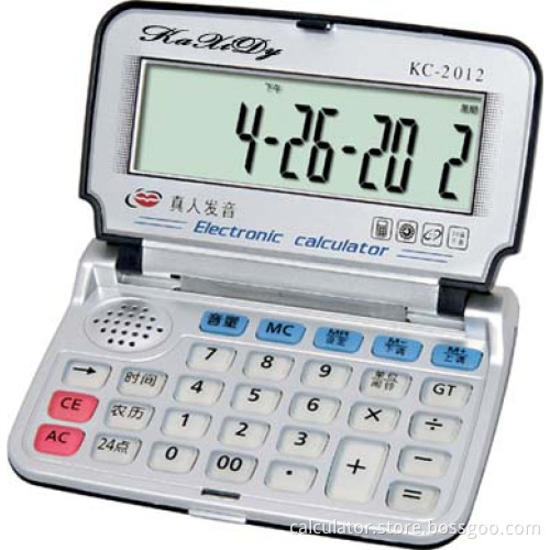 Voice Electronic Calculators Series KC-2012